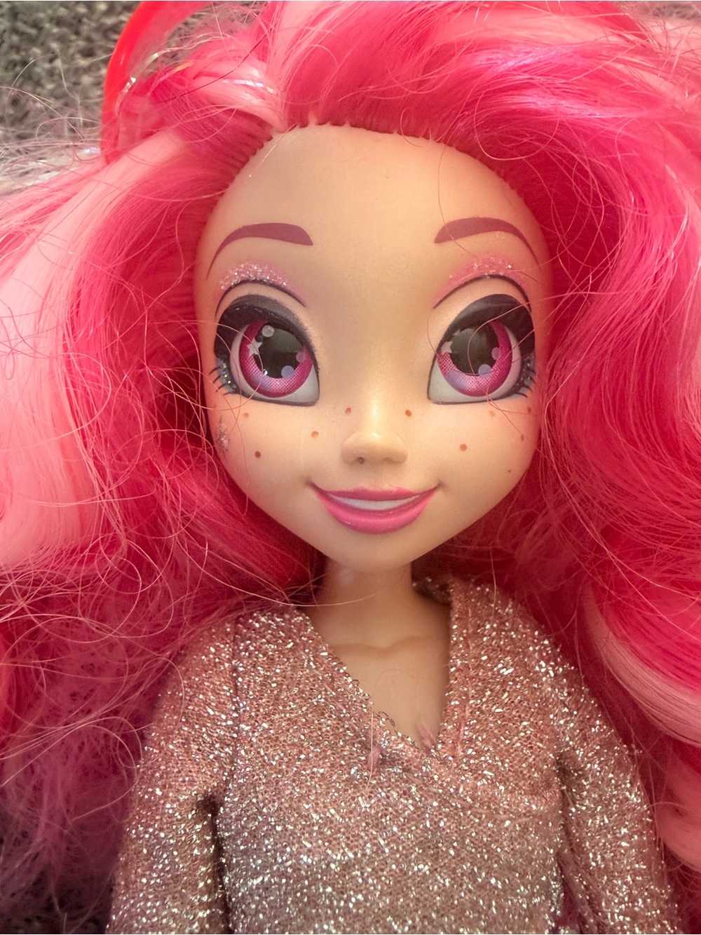 Disney Star Darlings Libby Starling Doll Star Glow Edition Pink Hair Outfit 2015